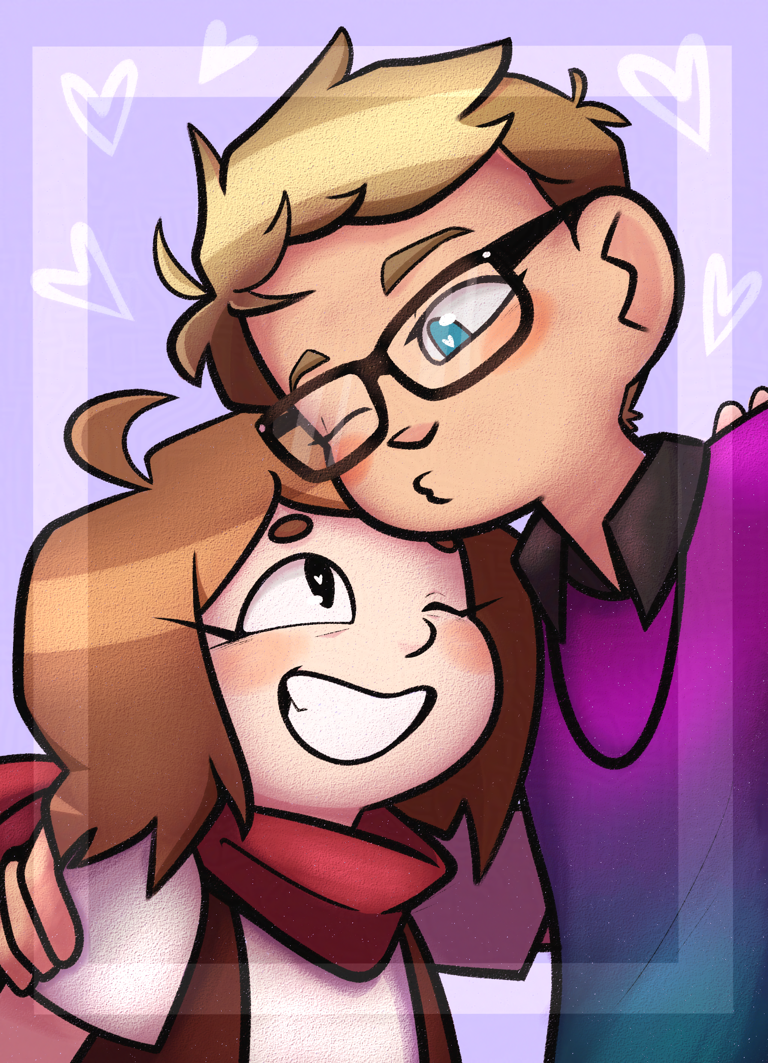 a persona of me drawn by @AngeTange. Link to her socials below.